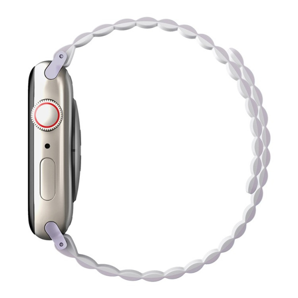 Ремешок Uniq Revix reversible Magnetic для Apple Watch 41/40/38mm, Lilac/White (41MM-REVLILWHT)