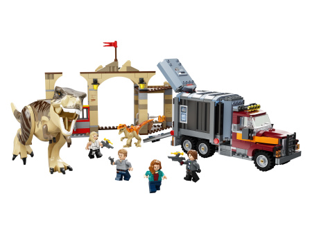 Конструктор LEGO Jurassic World™ - Побег атроцираптора и тираннозавра (76948)