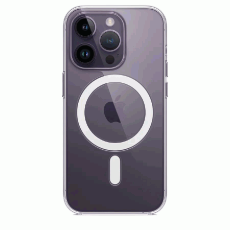 Оригинальный чехол Apple Clear Case MagSafe iPhone 14 Pro Max (MPU73)