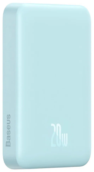 Внешний аккумулятор Baseus Magnetic Wireless Charging Power bank 10000mAh 20W, Голубой (PPCX030003)