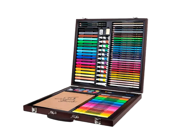 Набор для рисования Xiaomi DELI Painting Set Wooden Box