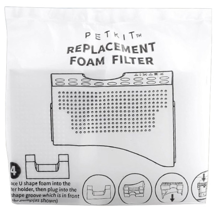 Набор сменных фильтров для автопоилки для домашних животных Xiaomi