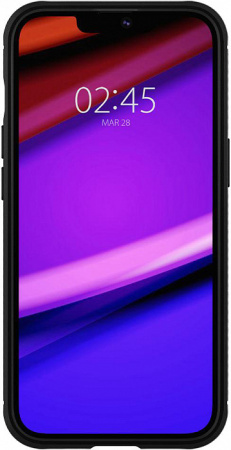 Чехол Spigen Rugged Armor для iPhone 13 Matte Black, цвет Черный матовый (ACS03518)