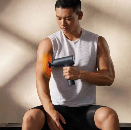 Перкуссионный массажный пистолет Xiaomi Mijia Smart Fascia Gun H3 MJJMQ06YM Black CN