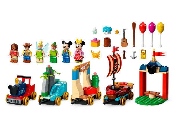 Конструктор LEGO Disney Princess™ - Праздничный поезд Диснея (43212)