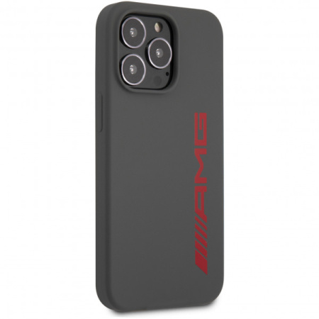 Чехол CG Mobile AMG Liquid silicone with big logo Hard для iPhone 13 Pro, цвет Серый (AMHCP13LSGLGRE)