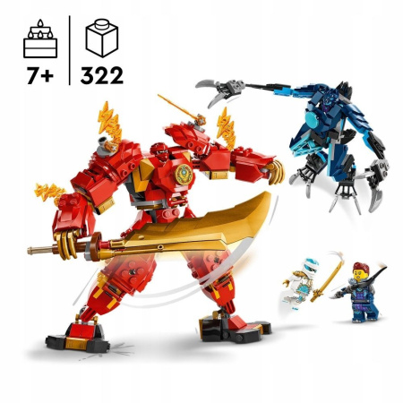 Конструктор LEGO Ninjago - Робот огненной стихии Кая (71808)