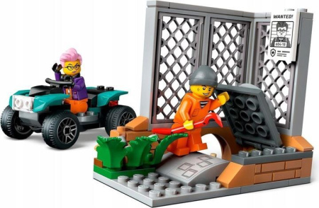 Конструктор LEGO City - Полицейский грузовик с криминальной лабораторией (60418)