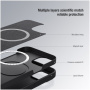 Чехол Nillkin CamShield Silky Magnetic Silicone для iPhone 13 Pro Max, цвет Черный (6902048223561)