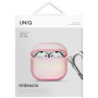 Чехол Uniq Iridescia (holographic) Pink Prism для Airpods 4