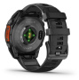 Смарт часы Garmin Fenix 8, 47 мм, AMOLED, Slate Gray with black silicone band