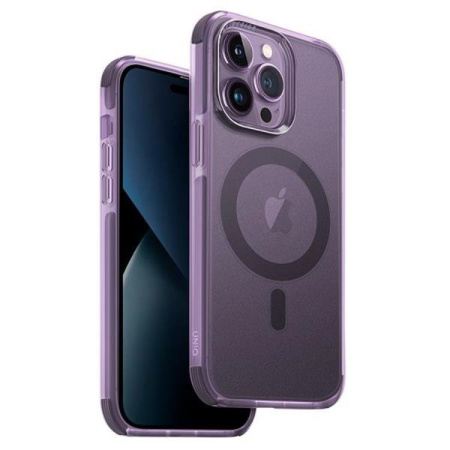 Чехол Uniq Combat AF (MagSafe) для iPhone 14 Pro Max, цвет фиолетовый (Purple) (IP6.7PM(2022)-COMAFMPUR)
