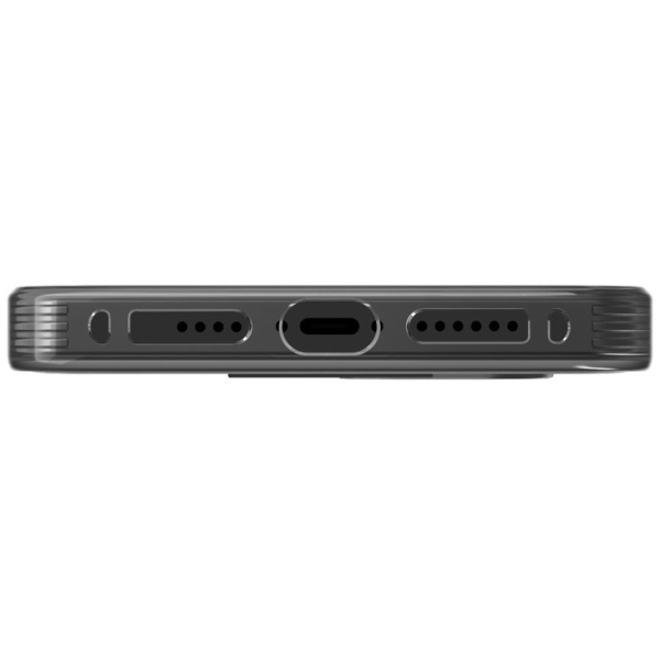 Чехол Uniq Heldro Mount + Band для iPhone 14 Pro, цвет Черный (Smoke)