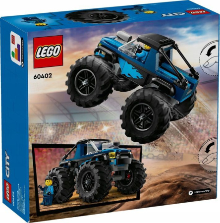 Конструктор LEGO City - Синий грузовик-монстр (60402)