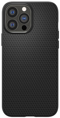 Чехол Spigen Liquid Air для iPhone 13 Pro Max Matte Black, цвет Черный матовый (ACS03201)