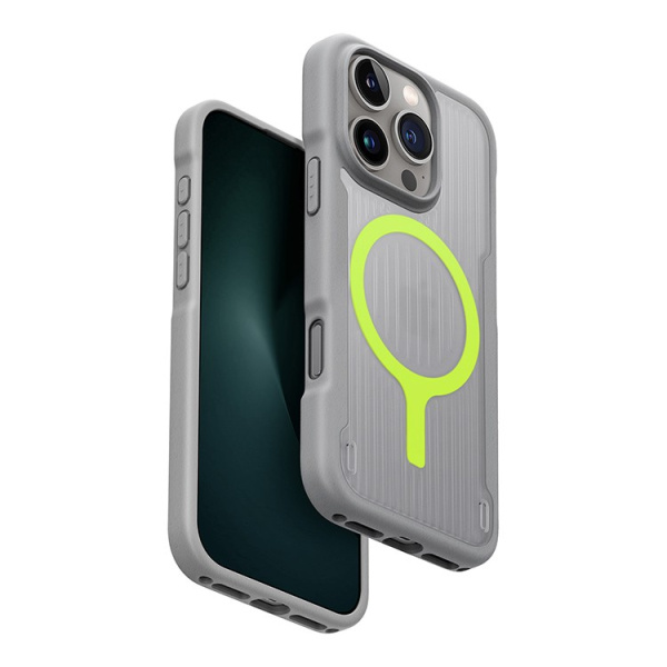Чехол Uniq Combat Active Stone Grey (MagSafe) для iPhone 16 Pro