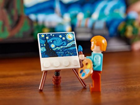 Конструктор LEGO Ideas - Винсент Ван Гог: Звёздная ночь (21333)