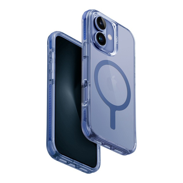 Чехол Uniq Combat Pearl Blue (MagSafe) для iPhone 16