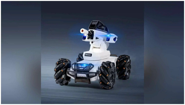 Конструктор радиоуправляемая машина Bravokids Remote Control Interactive Mech X1 White
