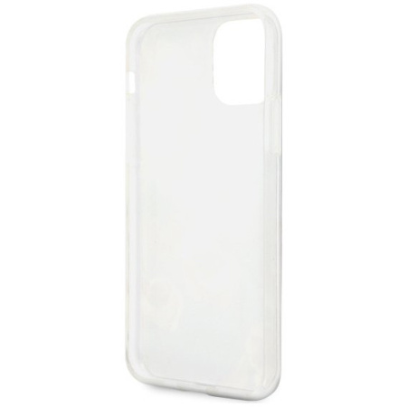Чехол CG Mobile Guess Flower TPU/PC Hard Shiny N.2 для iPhone 11 Pro, цвет Сиреневый (GUHCN58IMLFL02)