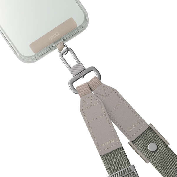 Ремешок Uniq на шею/руку Vista 2-in-1 Lanyard and Handstrap Lauel Green
