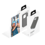uBear чехол кожаный для iPhone 15 Pro Max Capital Leather MagSafe (серый)