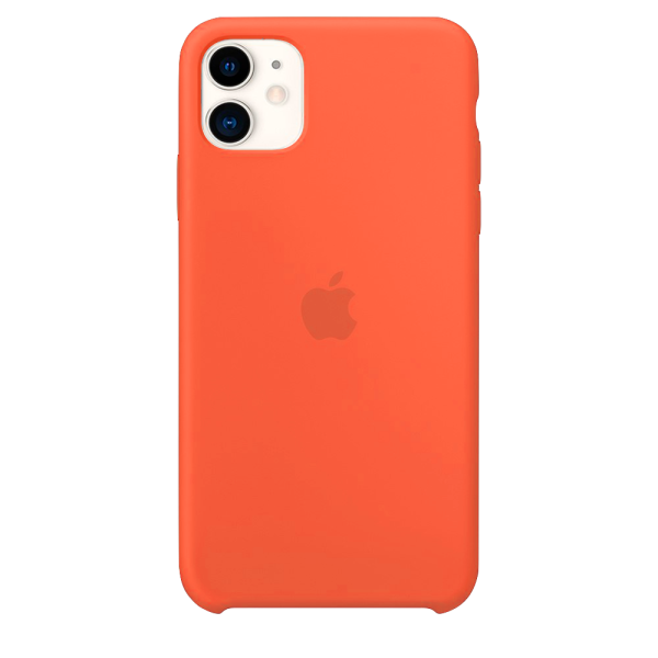 Чехол силиконовый Silicone Case для iPhone 11 Orange, цвет Оранжевый