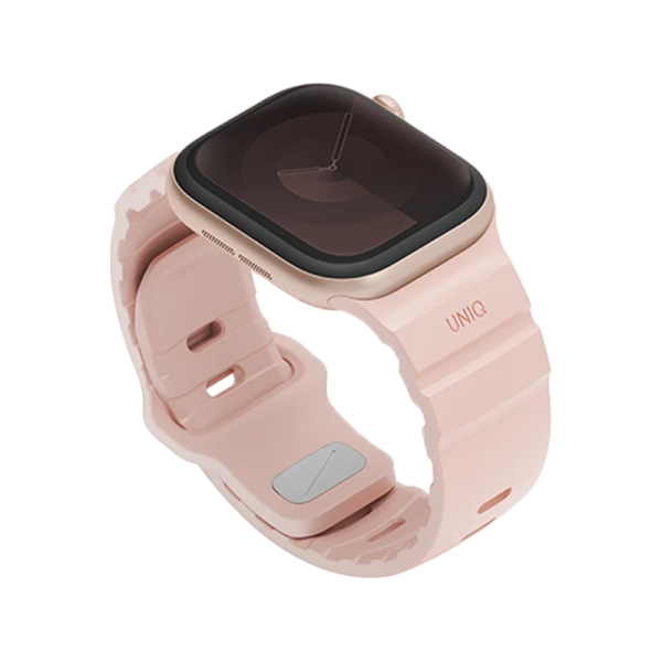 Ремешок UniqAlton Silicon Strap Bluch Pink для Apple Watch 42/41/40 mm
