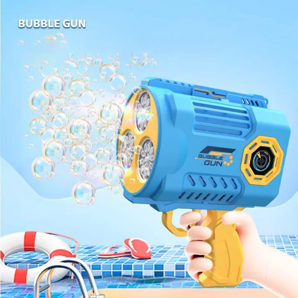Генератор мыльных пузырей Bubble Gun, Голубой