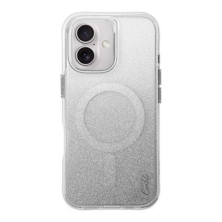 Чехол Uniq COEHL Lumino Sparkling Silver (MagSafe) для iPhone 16