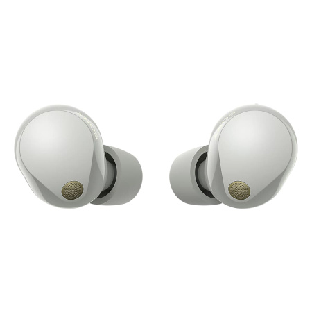 Беспроводные наушники с шумоподавлением Sony (WF-1000XM5) Platinum Silver, белый