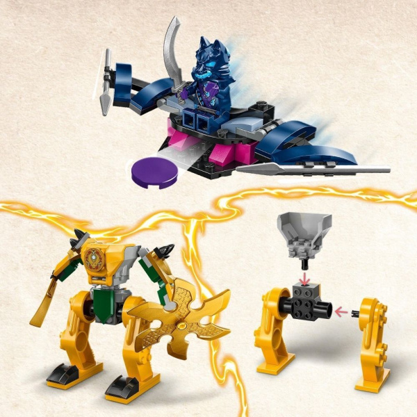 Конструктор LEGO Ninjago - Боевой мех Арины (71804)