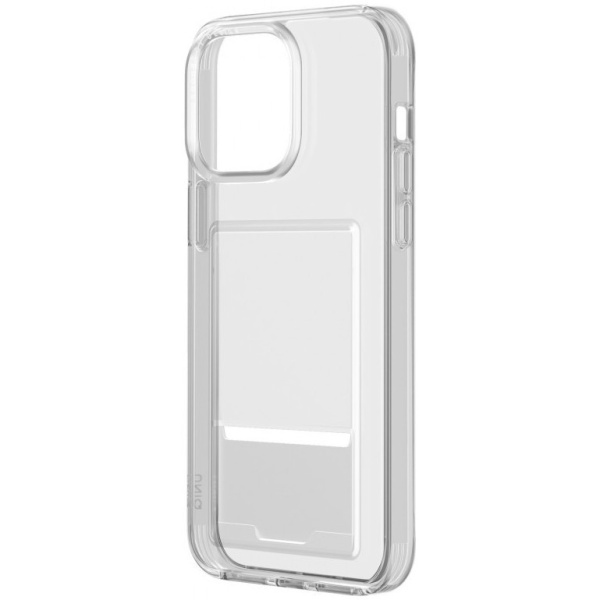 Чехол Uniq для iPhone 15 Air Fender ID (cardslot) Clear
