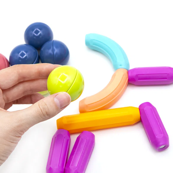 Детская игрушка конструктор Educational Magnetic Sticks 128шт