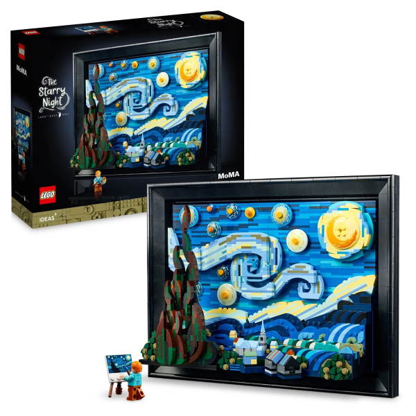 Конструктор LEGO Ideas - Винсент Ван Гог: Звёздная ночь (21333)