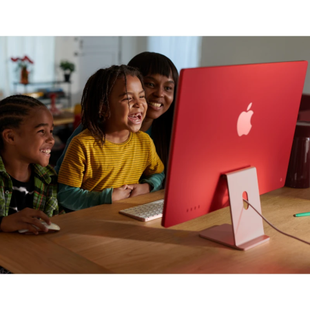 Apple iMac 24" Retina 4,5K, M3 (8C CPU, 10C GPU, 2023), 8 ГБ, 512 ГБ SSD, оранжевый