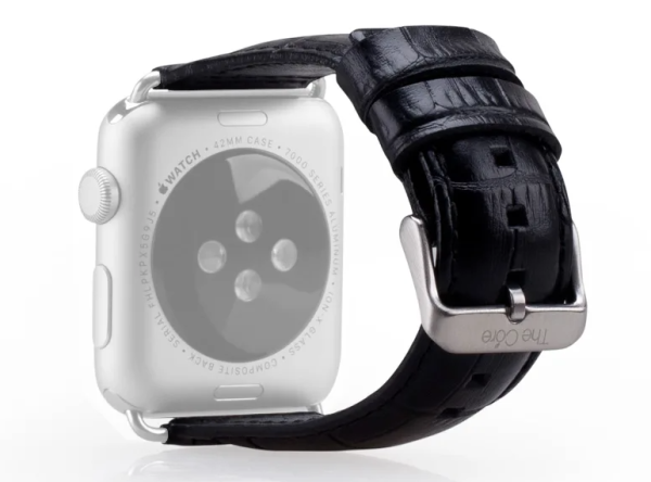 Ремешок кожаный The Core для Apple Watch 38/40/41mm, черный
