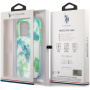 Чехол CG Mobile U.S. Polo PC/TPU Dye Palm Doulble Horse logo Hard для iPhone 14 Pro, цвет Зеленый
