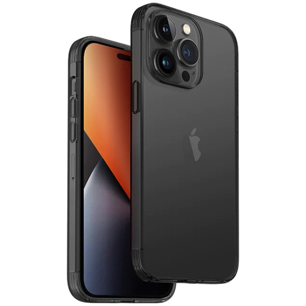 Чехол Uniq Air Fender для iPhone 14 Pro, цвет Серый (Grey)