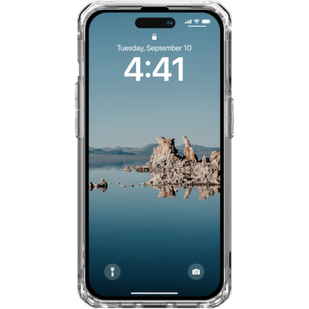 Чехол Urban Armor Gear (UAG) Plyo with MagSafe Series для iPhone 14 Pro, цвет Прозрачный (Ice) (114070114343)