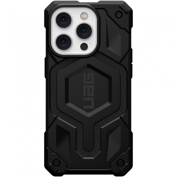 Чехол Urban Armor Gear (UAG) Monarch Pro for MagSafe Series для iPhone 14 Pro, цвет Черный (Black) (114030114040)