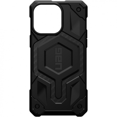 Чехол Urban Armor Gear (UAG) Monarch Pro for MagSafe Series для iPhone 14 Pro Max, цвет Карбон (Carbon Fiber) (114031114242)