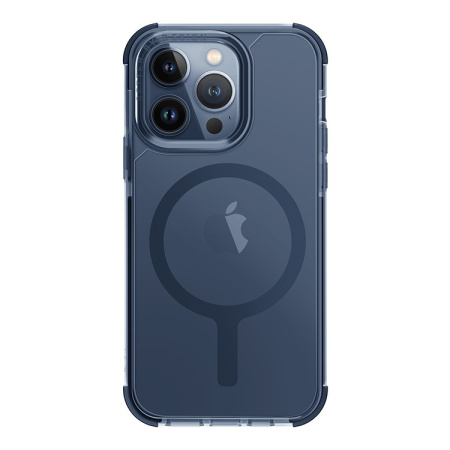 Чехол Uniq Combat AF Smoke Blue (MagSafe) для iPhone 15 Pro Max