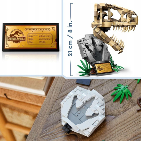 Конструктор LEGO Jurassic World - Череп тираннозавра (76964)