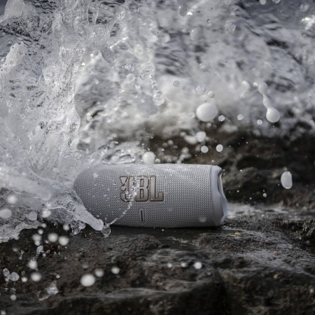 Портативная колонка JBL Charge 5 Gray, серый