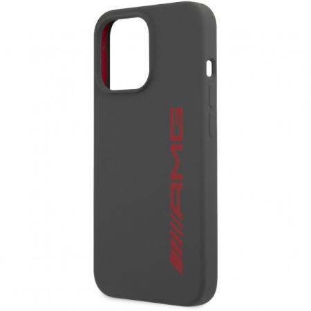 Чехол CG Mobile AMG Liquid silicone with big logo Hard для iPhone 13 Pro, цвет Серый (AMHCP13LSGLGRE)