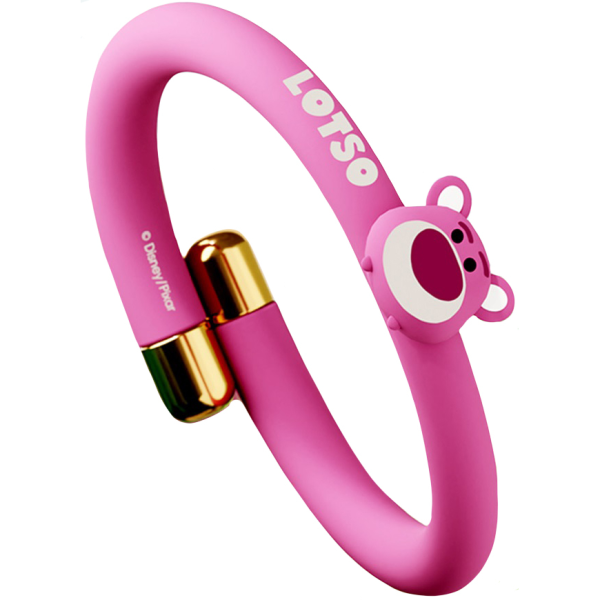 Браслет от насекомых детский Qualitell Клубничный Мишка