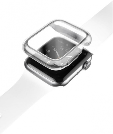 Чехол Uniq для Apple Watch Series 4 - 44 mm Garde Transparent