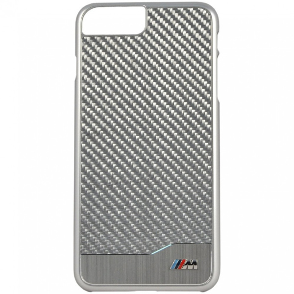 Чехол CG Mobile BMW M-Collection Aluminium&Carbon Hard для iPhone 7 Plus/8 Plus, цвет Серебристый (BMHCP7LMDCS)