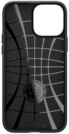 Чехол Spigen Liquid Air для iPhone 13 Pro Max Matte Black, цвет Черный матовый (ACS03201)